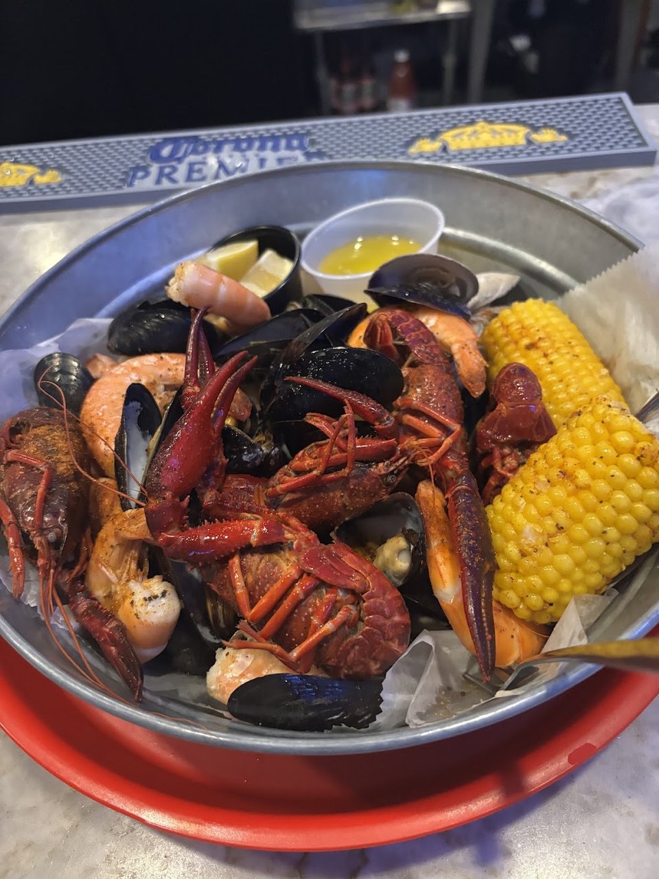 Cajun Boiled Seafood Pot