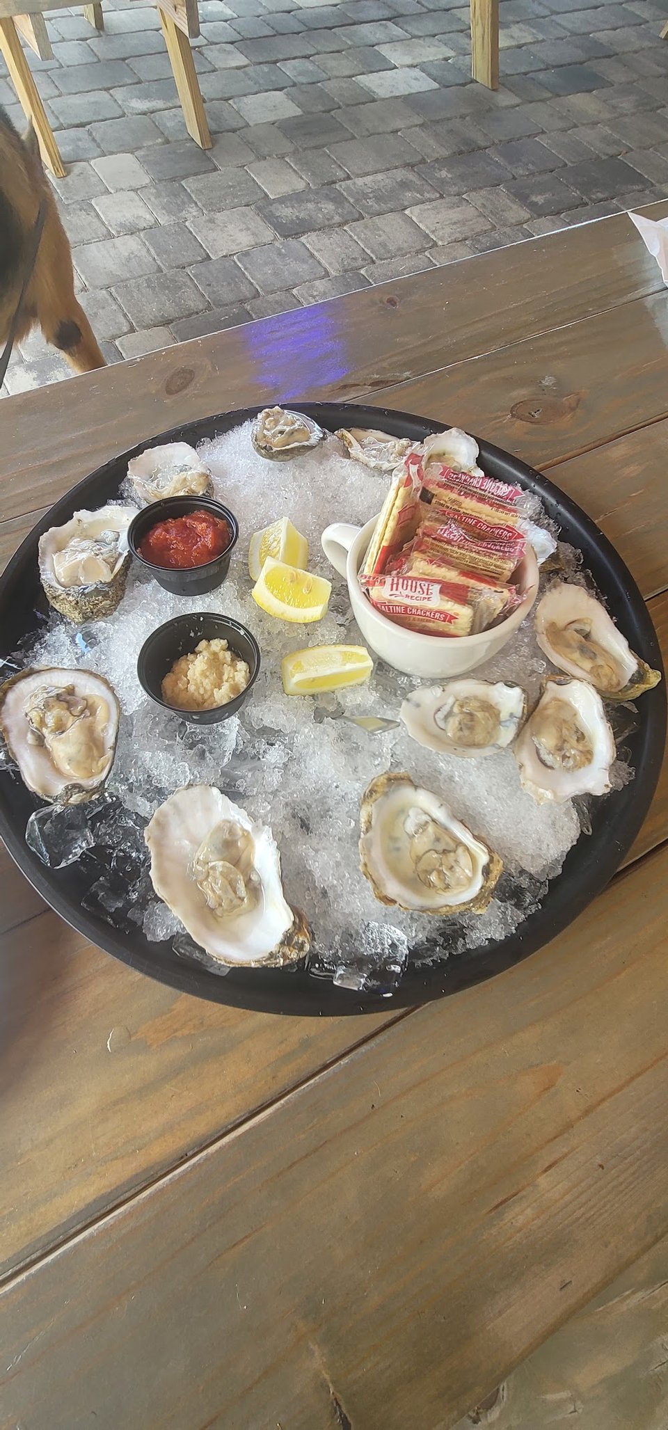 Raw or Steamed Oysters Half Dozen