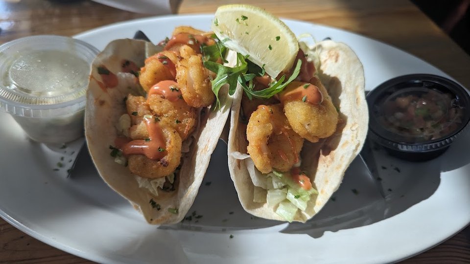 Boom Boom Shrimp Tacos