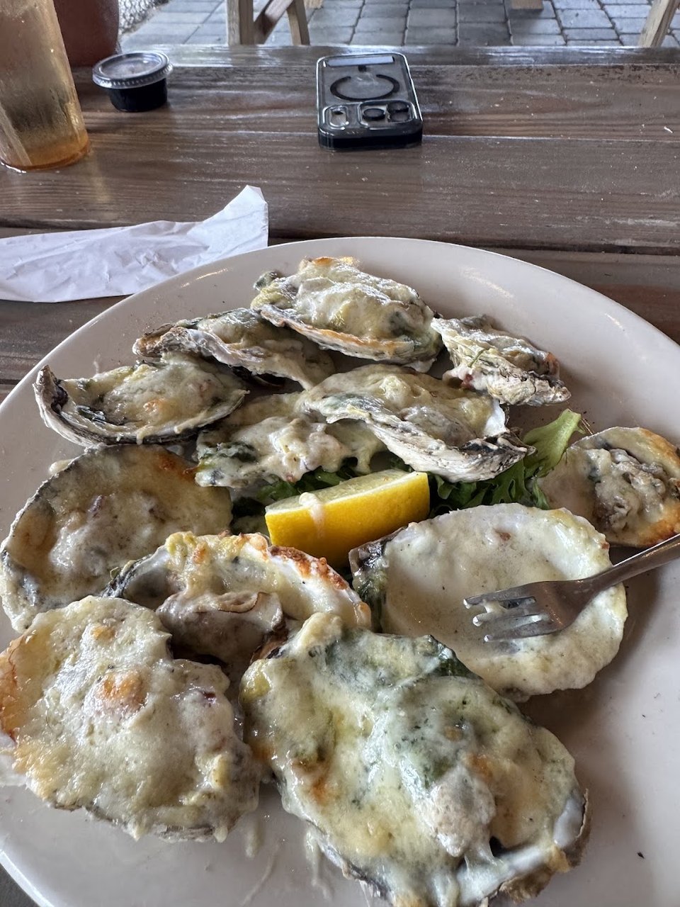 Oysters Rockefeller